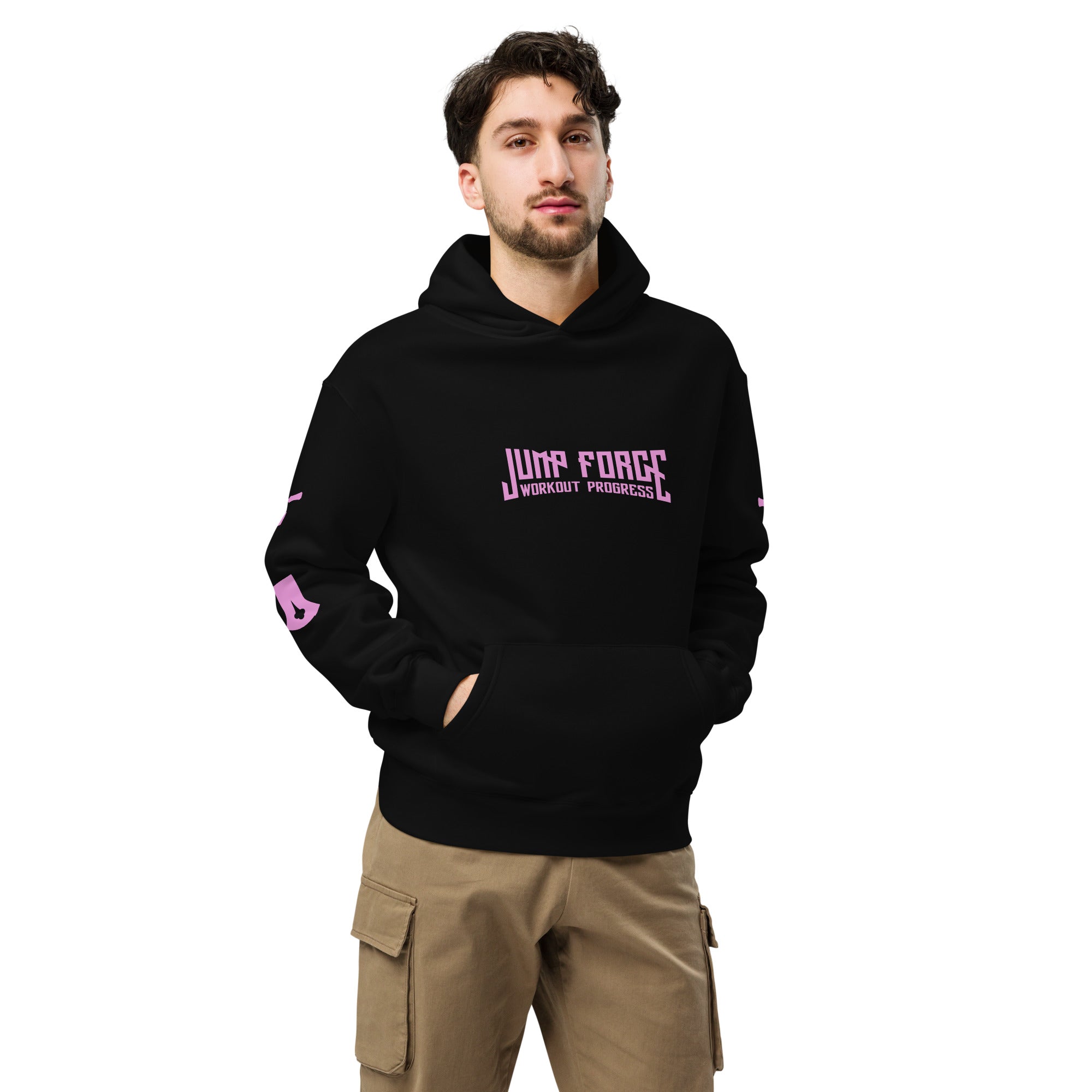 Sweat à capuche oversize unisexe « BIA » - Workout_progress